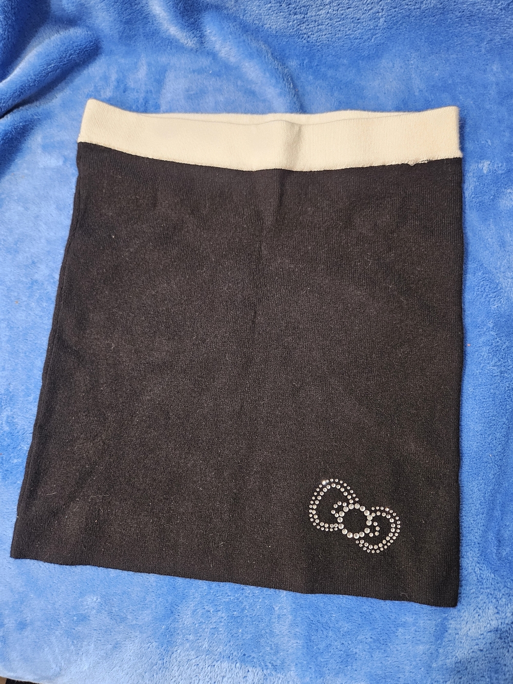 ⭐️Hello Kitty Black Knit Mini Skirt SZ XS⭐️